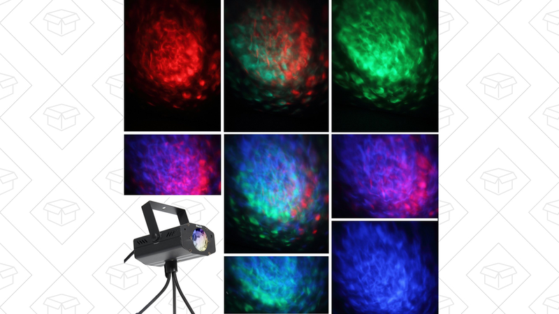 OxyLED Water Wave Ripple Light, $13 with code OXPL102D